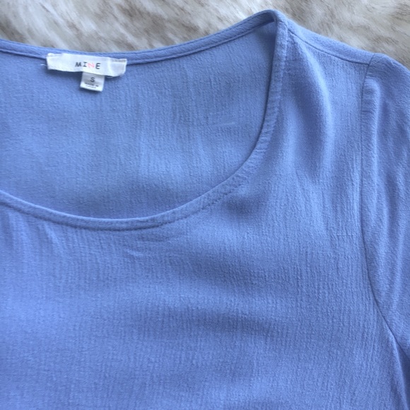 Pretty blue boho crochet crop top - size S - Picture 3 of 6